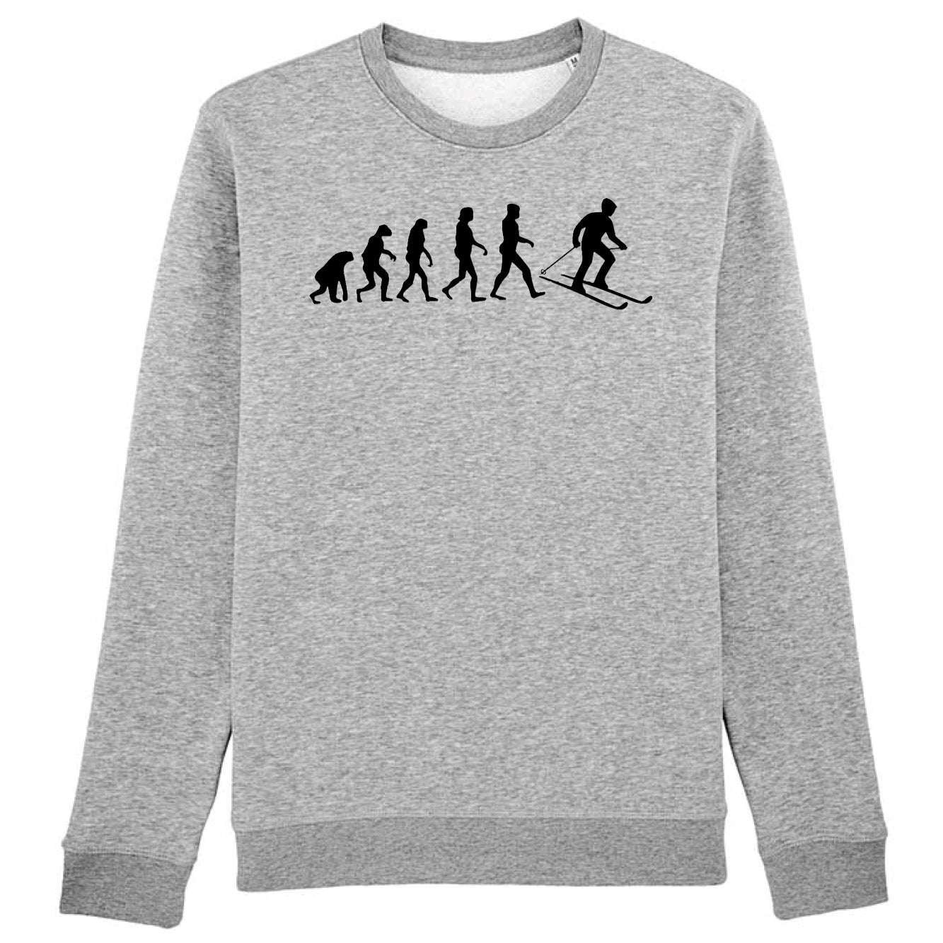 Sweat Adulte Évolution ski 