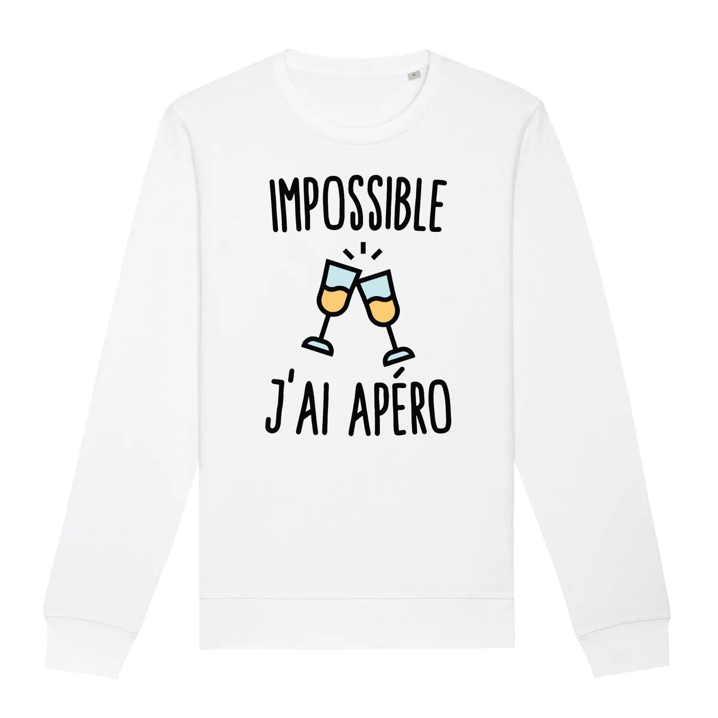 Sweat Adulte Impossible j'ai apéro 