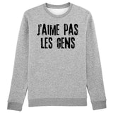 Sweat Adulte J'aime pas les gens 