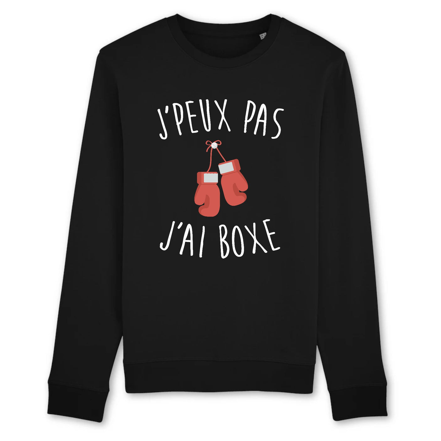 Sweat Adulte J'peux pas j'ai boxe 