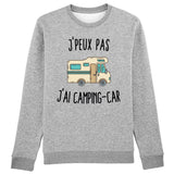 Sweat Adulte J'peux pas j'ai camping-car 