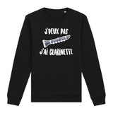 Sweat Adulte J'peux pas j'ai clarinette 