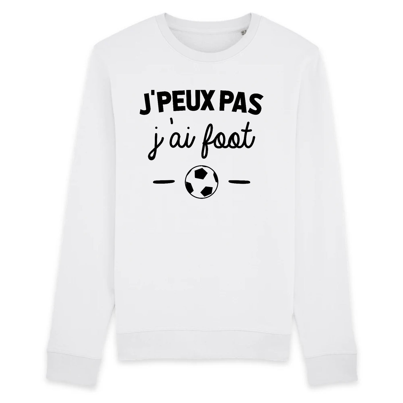 Sweat Adulte J'peux pas j'ai foot 