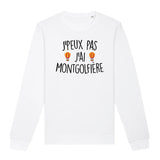 Sweat Adulte J'peux pas j'ai montgolfière 