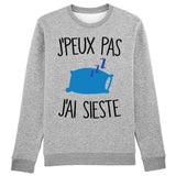 Sweat Adulte J'peux pas j'ai sieste 