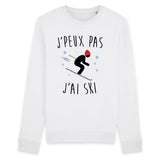 Sweat Adulte J'peux pas j'ai ski 