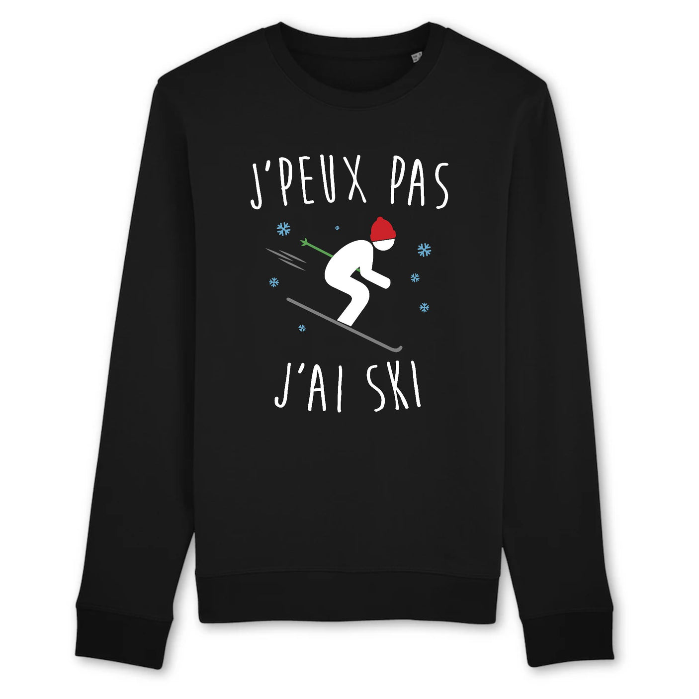 Sweat Adulte J'peux pas j'ai ski 