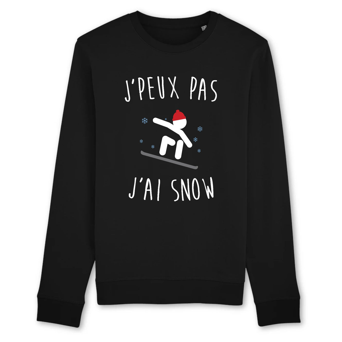 Sweat Adulte J'peux pas j'ai snow 