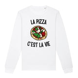 Sweat Adulte La pizza c'est la vie 