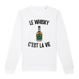 Sweat Adulte Le whisky c'est la vie 