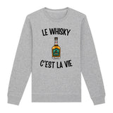 Sweat Adulte Le whisky c'est la vie 