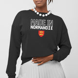 Sweat Adulte Made in Normandie Noir