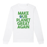 Sweat Adulte Make our planet great again 