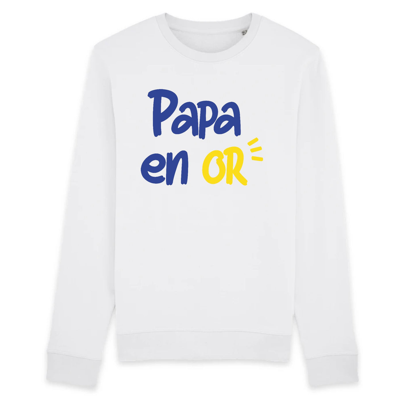 Sweat Adulte Papa en or 