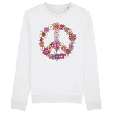 Sweat Adulte Peace and Love 