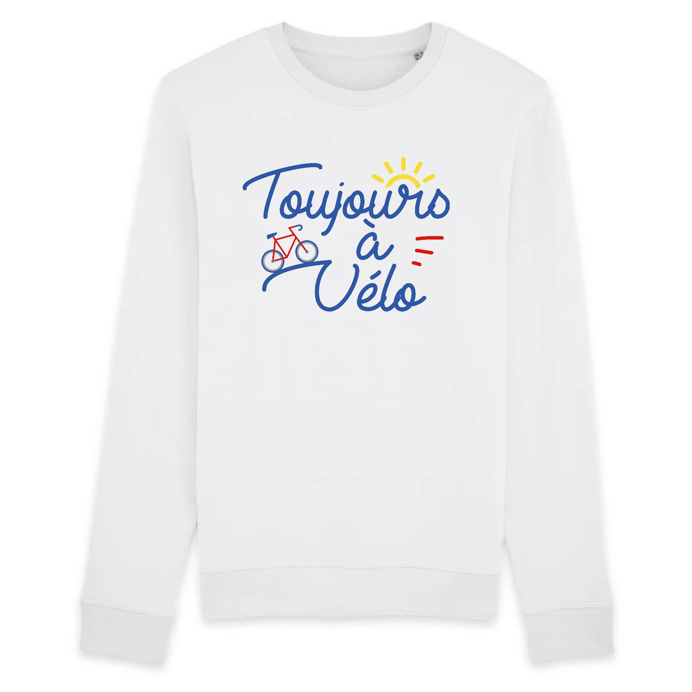 Sweat Adulte Toujours à vélo 