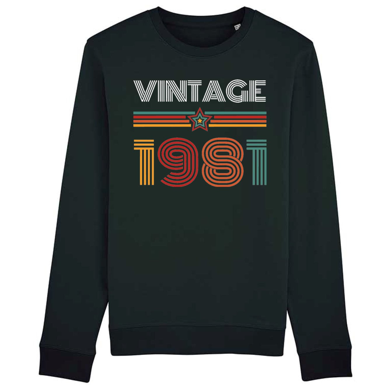 Sweat Adulte Vintage année 1981 