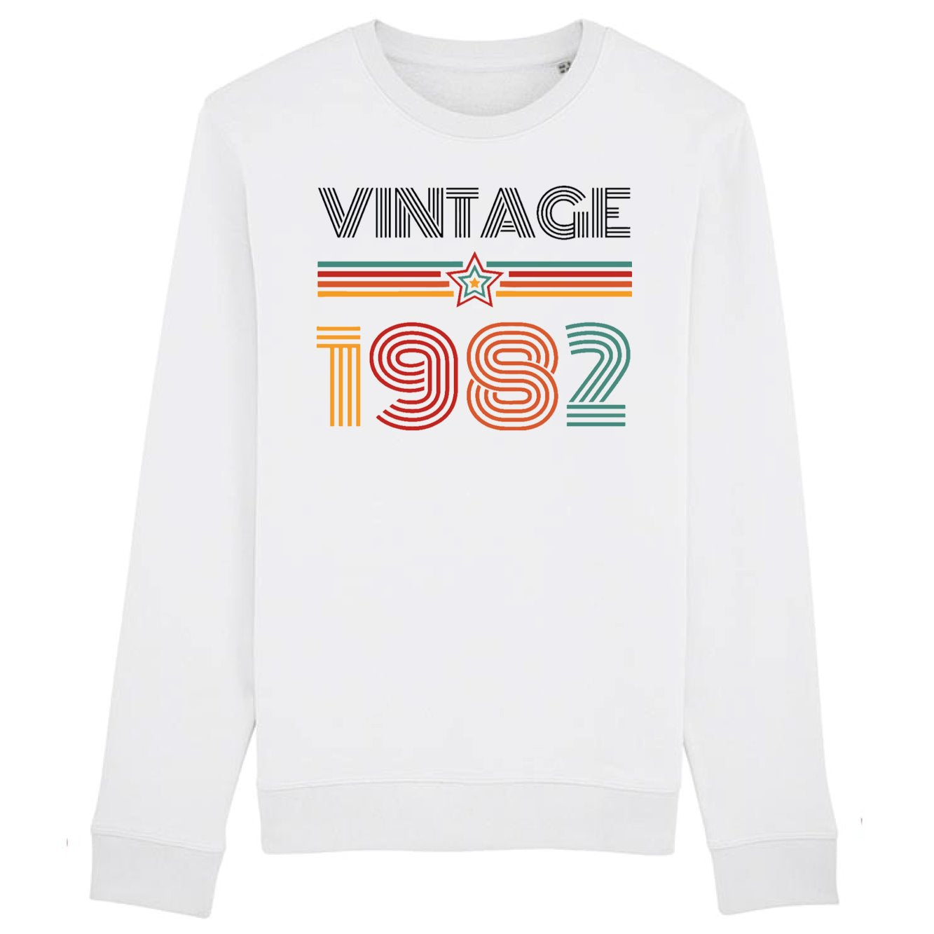 Sweat Adulte Vintage année 1982 