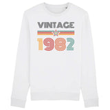 Sweat Adulte Vintage année 1982 