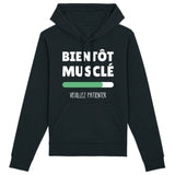 Sweat Capuche Adulte Bientôt musclé 