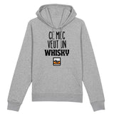 Sweat Capuche Adulte Ce mec veut un whisky 