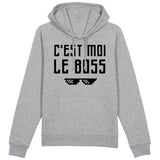 Sweat Capuche Adulte C'est moi le boss 