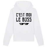 Sweat Capuche Adulte C'est moi le boss 