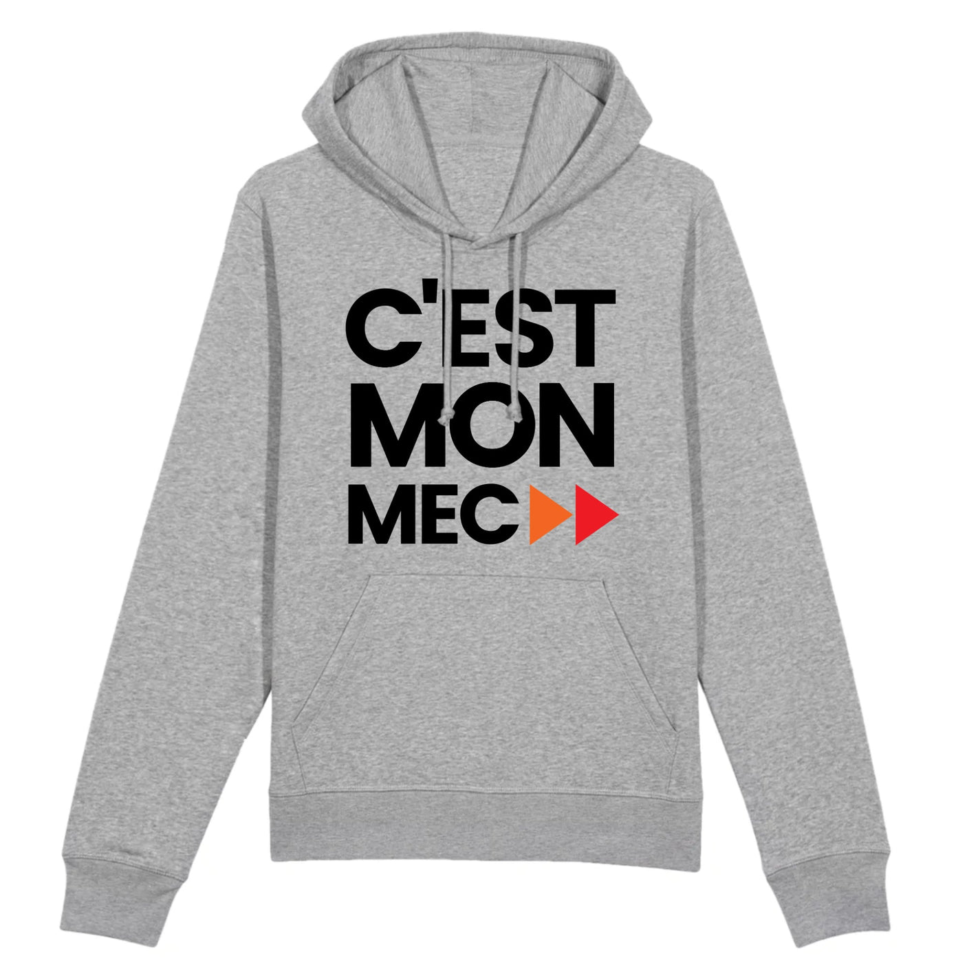 Sweat Capuche Adulte C'est mon mec 