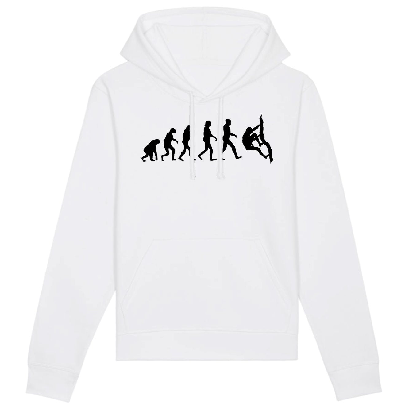 Sweat Capuche Adulte Évolution escalade 