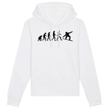 Sweat Capuche Adulte Évolution snow 