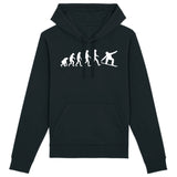 Sweat Capuche Adulte Évolution snow 