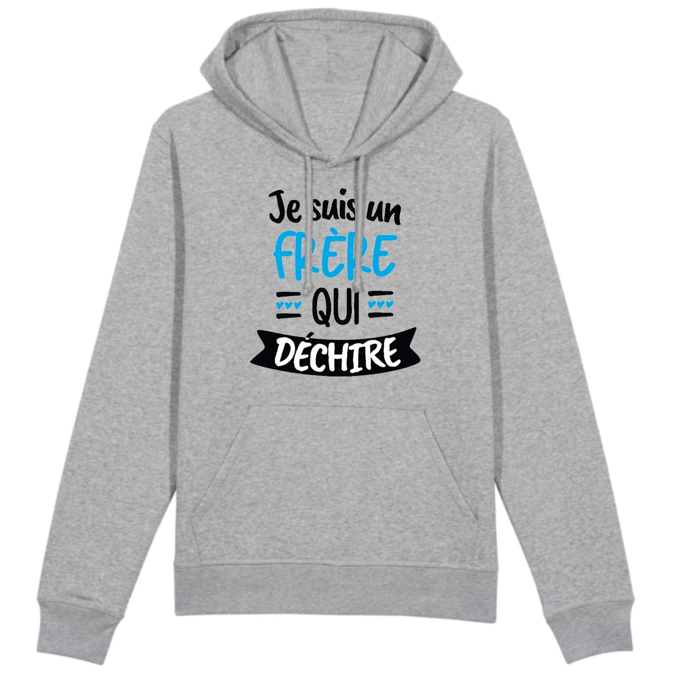 Sweat Capuche Adulte Frère qui déchire 