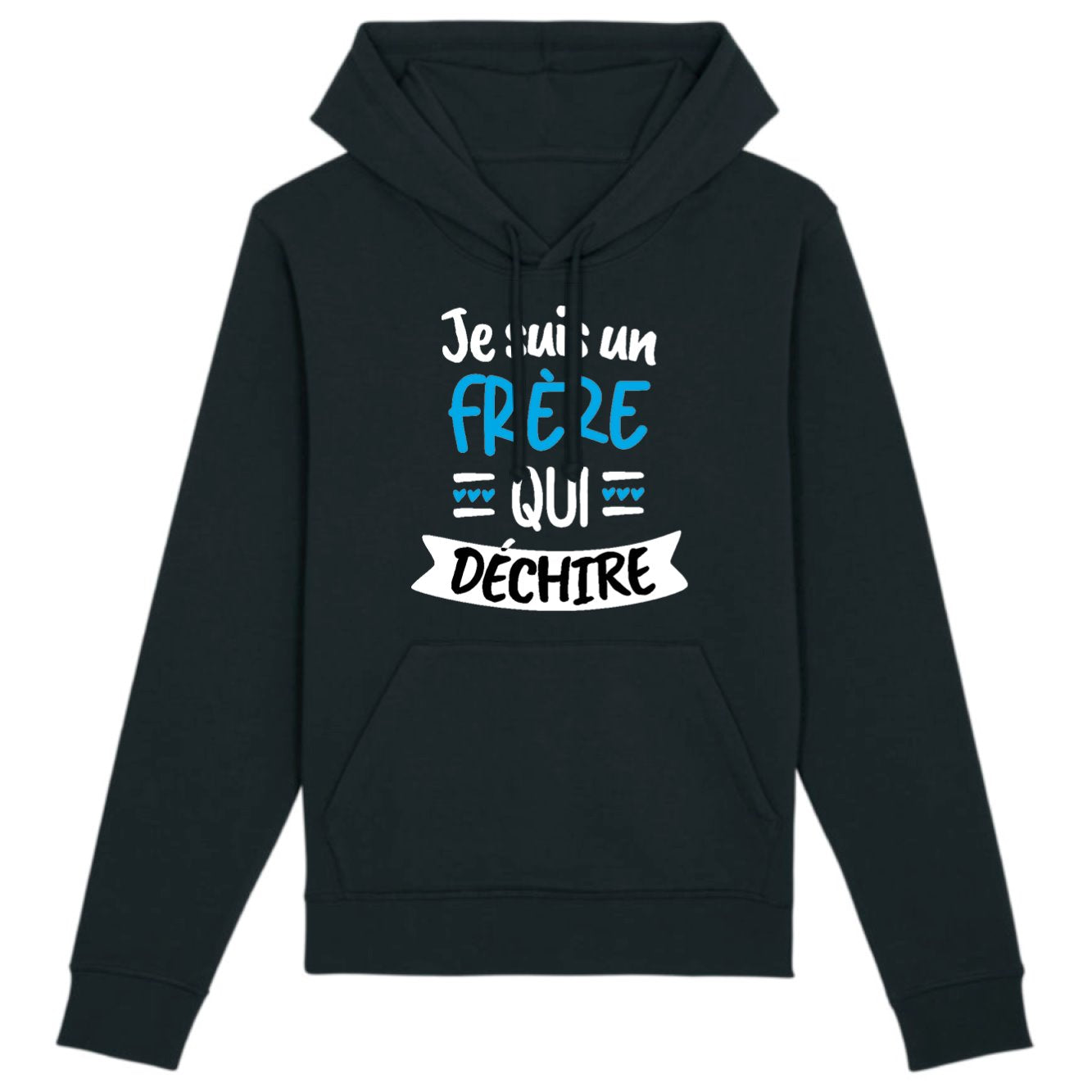 Sweat Capuche Adulte Frère qui déchire 