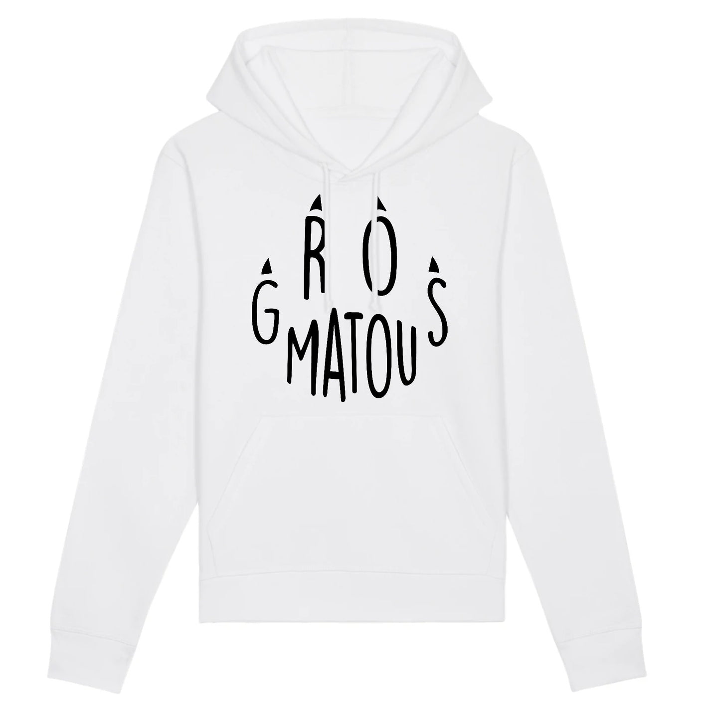 Sweat Capuche Adulte Gros matou 