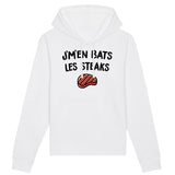 Sweat Capuche Adulte J'm'en bats les steaks 