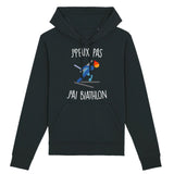 Sweat Capuche Adulte J'peux pas j'ai biathlon 