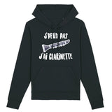 Sweat Capuche Adulte J'peux pas j'ai clarinette 