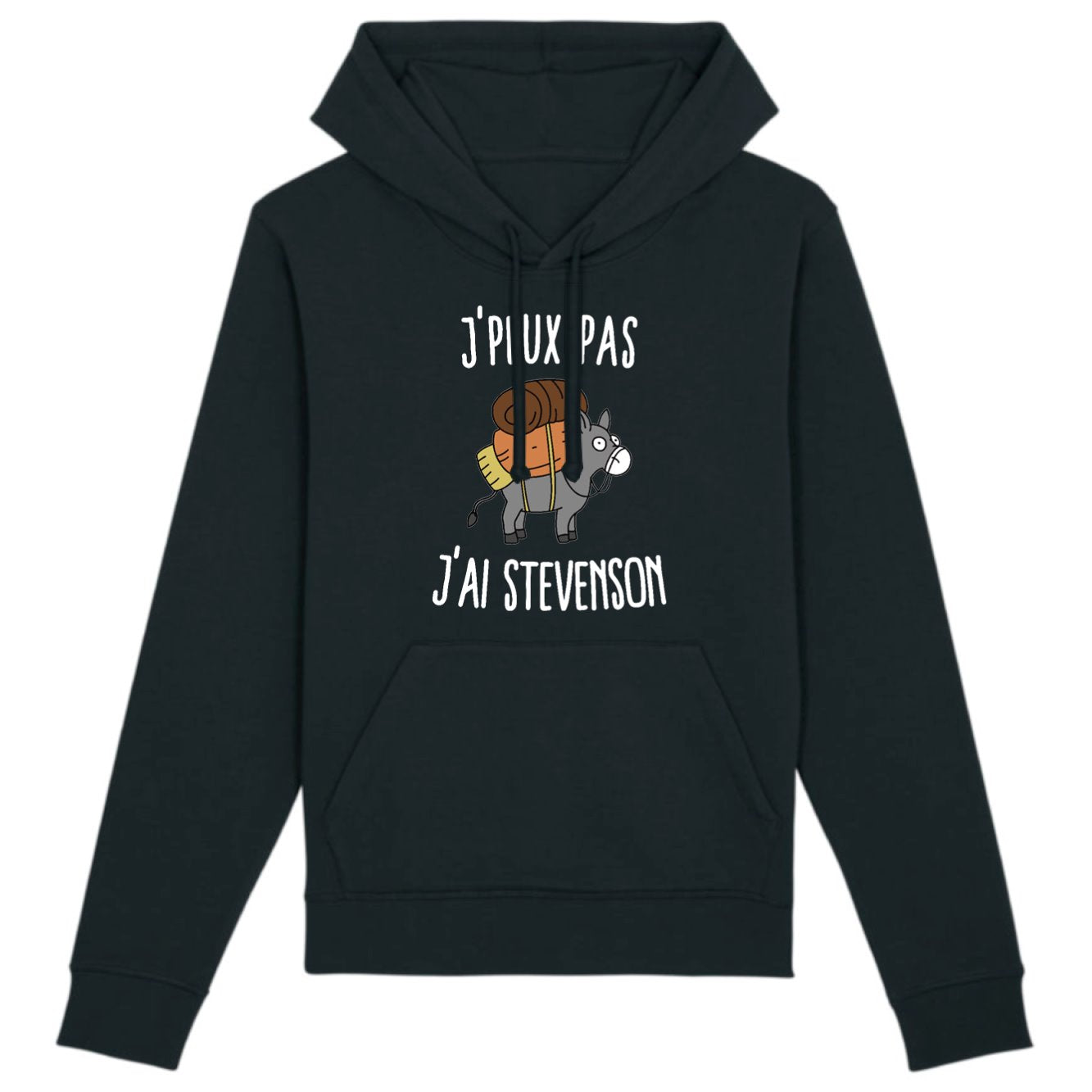 Sweat Capuche Adulte J'peux pas j'ai Stevenson 