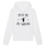 Sweat Capuche Adulte J'peux pas j'ai twirling 