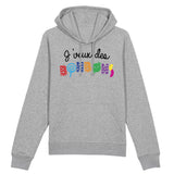 Sweat Capuche Adulte J'veux des bonbons 