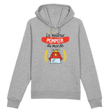 Sweat Capuche Adulte Le meilleur pompier du monde 