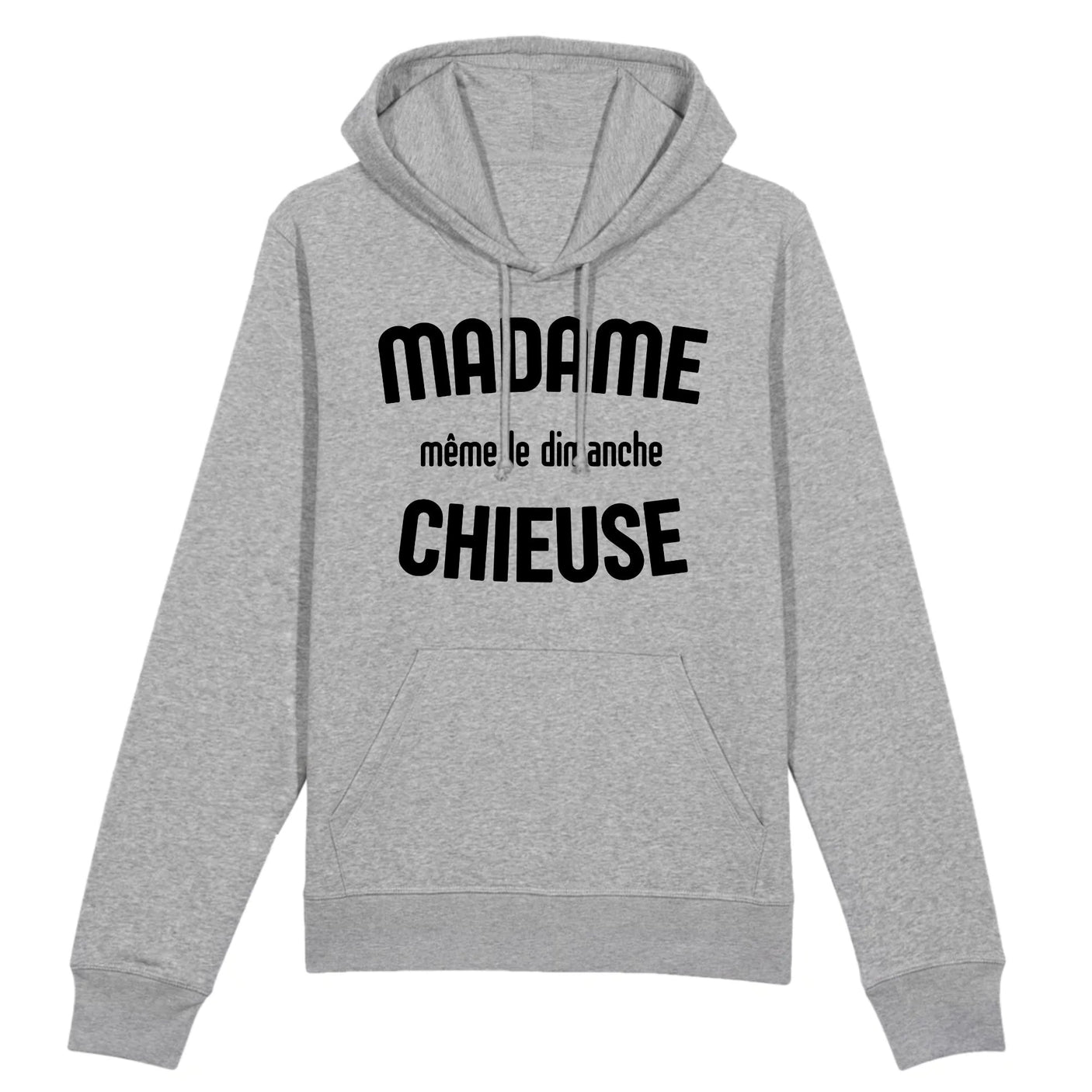 Sweat Capuche Adulte Madame chieuse 