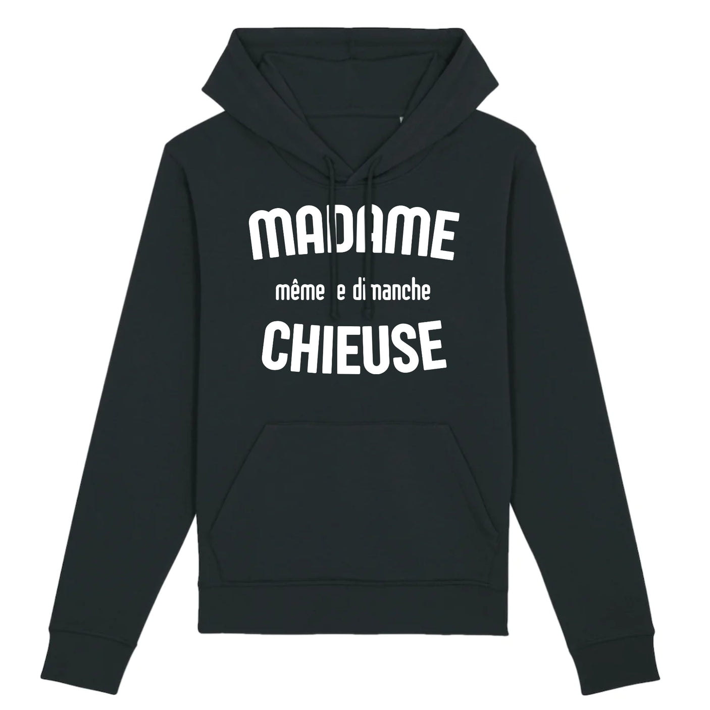 Sweat Capuche Adulte Madame chieuse 