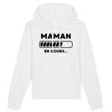 Sweat Capuche Adulte Maman en cours 