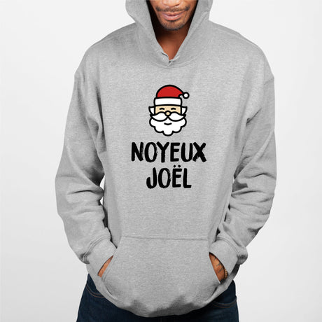 Sweat Capuche Adulte Noyeux Joël Gris