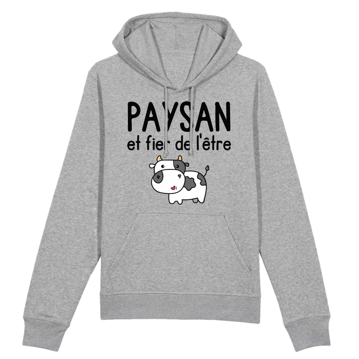 Sweat Capuche Adulte Paysan et fier de l'être 