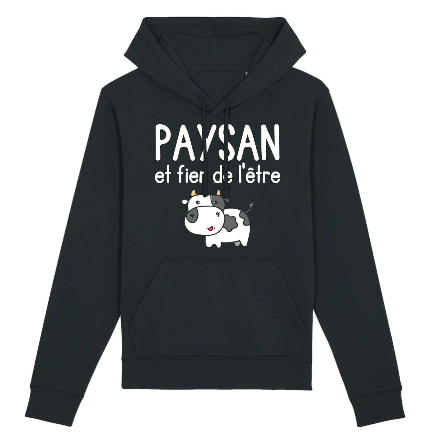 Sweat Capuche Adulte Paysan et fier de l'être 