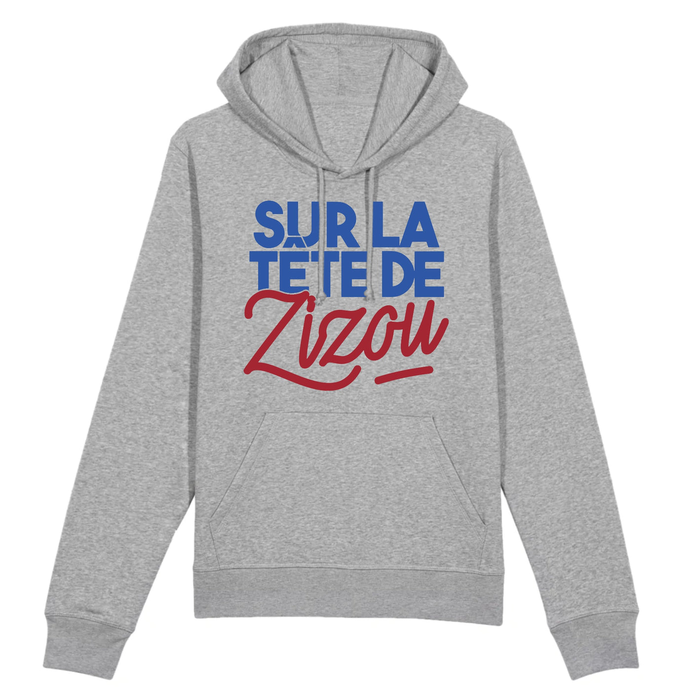 Sweat Capuche Adulte Sur la tête de Zizou 