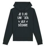 Sweat Capuche Adulte Tata qui déchire 