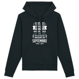Sweat Capuche Adulte Tous les hommes naissent égaux les meilleurs en septembre 
